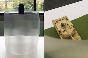 Invisibility Shield makes objects 'disappear' behind incredible light-bending material developed for army