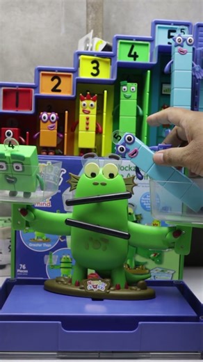 Numberblocks – 34:14 Second Compilation Unboxing Numberblocks Friends Four VS Five Activity Set!