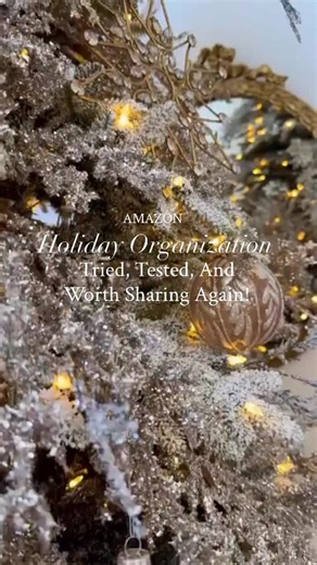 Donna Tronolone on Instagram: "Comment ORGANIZE for a link sent to your DM’s. Organizing your ornaments is one of those things that truly pays off later. Take your time and create a system that actually works for you, not just what looks good in the moment. You’ll thank yourself next year when everything is easy to find and right at your fingertips. One thing I’ve learned is to categorize and color-code rather than organize by theme. I used to sort by theme, but since I change the style of my tr