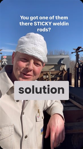 Austin Ross // A Ross Welding on Instagram: "One of the most common problems most new stick welders have is sticking the welding rod. I know that can be frustrating. So I wanted to share this in hopes that it helps! #midstatewelding #welddotcom #pipelinerscoud #arosswelding #arcjunkiespodcast #"