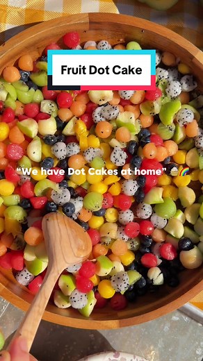 Dot Fruit Cake — Easy Fruit Dot Cake Recipe