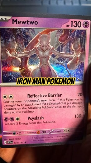 The Iron Man Pokemon #pokemoncards