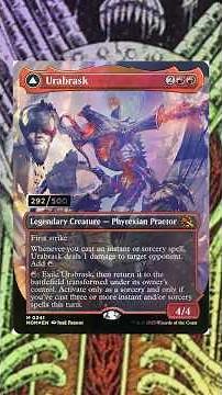 A brief history of Urabrask - A preator story #lore #mtg#tcg#history#cardgame