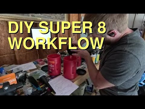 How to Develop & Digitize B&W Super8 Film at Home – Full Workflow