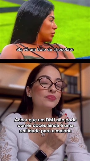 A @noellydantas traz uma reflexão sobre como as pessoas ainda enxergam a diabetes e nós sempre buscamos levar a informação correta. Viva sem medida medindo sempre a glicemia.