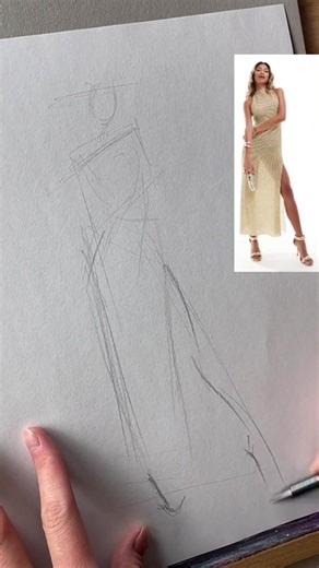Sketching Graphite Figures: Style and Movement Captured