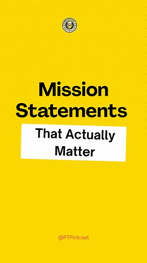 Mission Statements That Actually Matter #MissionStatement #Leadership #Organizational Strategy #CommunicationTips #NonprofitManagement | PT Pintcast | Facebook