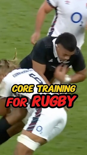 Core training for Rugby Too many of are only doing low intensity isometrics and expect that to grow you some strong abs/core muscles. Even worse than that, most of you skip any direct core work full stop… Now isometrics aren’t BAD for your core, but they will be doing next to nothing if you don’t hit them with intensity. Taking your core through resisted full ROM is going to be a class way to build strength, mobility, size and overall robustness. Just like other areas! #rugby #training #workout 