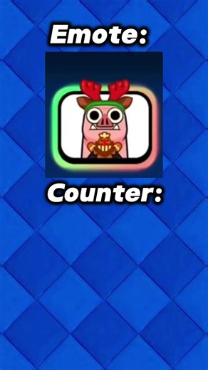 Emote vs funny counter #clashroyale #shorts #supercell #viralvideo