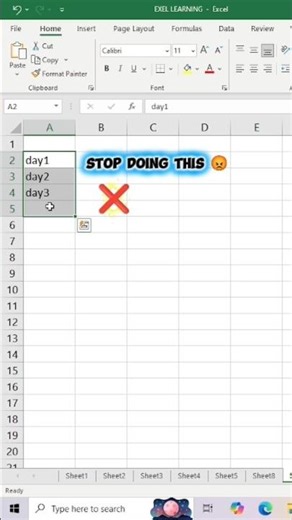 Excel Formulas hack | Microsoft excel for beginners #shorts #youtubeshorts #viral