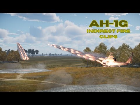 AH 1G Indirect fire gameplay - War Thunder
