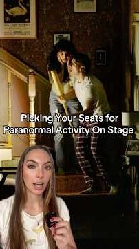 The Paranormal Activity Play | Choosing Good Seats #broadway