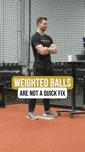 3.8K views · 42 reactions | Weighted balls are not a quick fix⁠ ⁠...