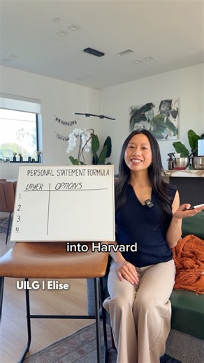 The only personal statement formula you need!