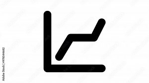 Diagram motion icon. which can be used for various purposes such as websites, mobile apps, presentation and others.