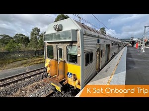Sydney Trains Vlog 1911: K Set Onboard Trip - Macarthur to Minto