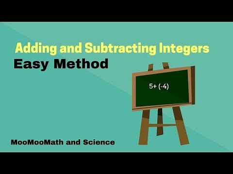 Adding and Subtracting Integers- Easy Method