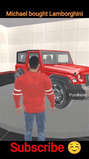 Michael bought Lamborghini car 🚗#indiatheftauto #lamborghini #shorts #biral