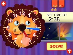 Award Winning Children Telling Time App for iPhone, iPad and iPod Touch, by GiggleUp