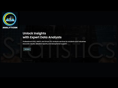 Get Your Data Analyzed or Learn Analysis Tools