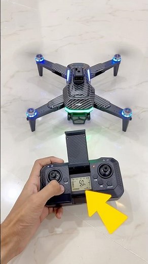 Best Drone W3 MAX 🔥 Calibrate and flying brushless motor drone Display Remote wifi camera