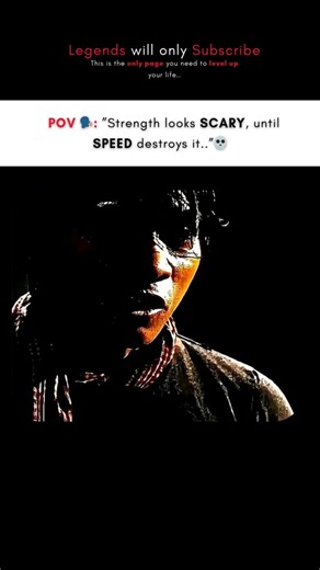 Strength looks SCARY, until.. #discipline #motivation #stayfocused #viral #ego #youself #shortfeed