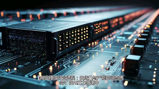 AI光模块行业透视：出货量与产能的动态博弈