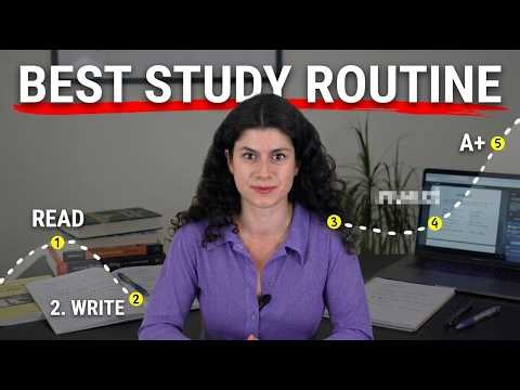 Best Study Routine to Get Straight A’s