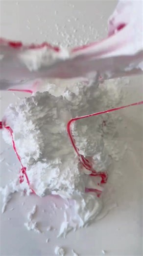 🫧 Shaving Cream Slime Mixing!#Slime #ShavingCreamSlime #FluffySlime #ASMR #oddlysatisfying