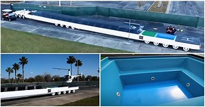 Helipad, pool: Man breaks record after restoring world’s longest car