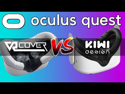 What's the best facial interface for Oculus Quest 2? | Kiwi Design vs VR Cover