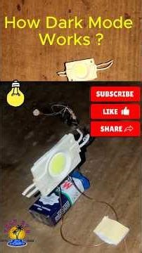 How an auto-switch works based on light?💥💥💥#youtube #shorts #experiment #electronics