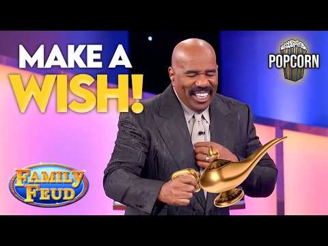Make A Wish! Honest Wish Answers Steve Harvey Wasn't Ready For! | Family Feud