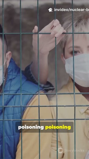 Nuclear blast: flash, heat, shockwave, radiation, fallout. Act fast—shelter saves lives. #humanbody