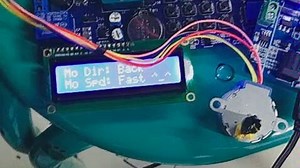 【自制】 基于单片机下通过蓝牙控制LCD1602屏幕显示步进电机正反转及转速