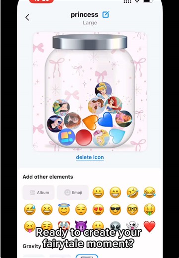 Create Your Disney Princess Candy Jar Widget