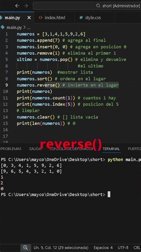 Python from scratch #16 | List methods #programming