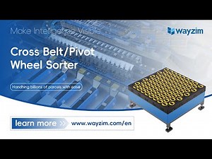 Logistics Innovation: Cross Belt&Pivot Wheel Sorter