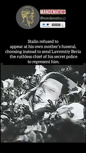 Stalin never attended his own mother's funeral#history #america #funeral #stalin #Stalinmother #fypシ