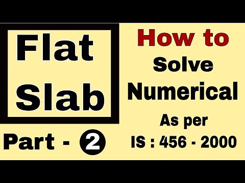 Flat Slab Design Example (Part 1)
