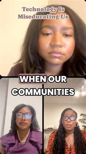 ➡️Technology is miseducating us