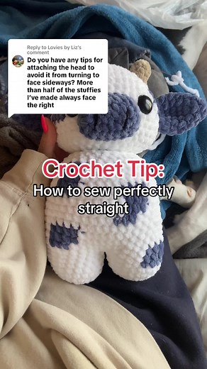 Crochet Tips: How to Sew Plushies Perfectly Straight