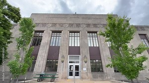 Historic Clay county Courthouse in the middle of Liberty Missouri a few blocks away from Liberty Jail a Mormon Visitor Center