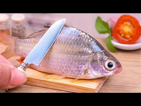 Best Of Small Fish Recipe | MINIATURE Fish Cooking Made EASY with Simple Recipe