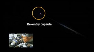 Shenzhou-18 Crew Capsule Re-entry over Xinjiang | China Space Station FriendsofNASA.org: The return capsule of the Shenzhou-18 crewed spacecraft, carrying astronauts Ye Guangfu, Li Cong, and Li Guangsu, safely touched down at the Dongfeng landing site in north China's Inner Mongolia Autonomous Region on Monday, November 4, 2024, at 1:24am Beijing time. The three astronauts, after staying in orbit for 192 days, were all in good health and the Shenzhou-18 crewed mission was declared a success, the