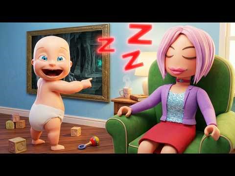 Baby Escapes EVIL KAREN!