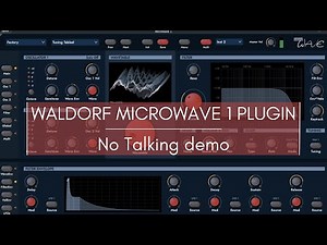 Waldorf Microwave 1 Plugin - No talking demo