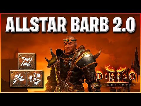 Allstar Barb Build 2.0 [Diablo 2 Resurrected Character Guide]