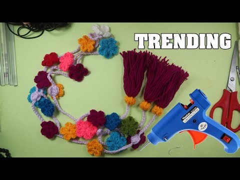 Trending Flower Lacha Dori | Crochet Lacha Dori | Viral Laxa/Lacha Dori Banaune Tarika