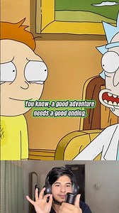 Rick & Morty A Good Adventure Moment ￼😍😄 #shorts #rickandmorty #ricksanchez #funny #memes